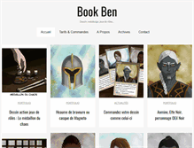 Tablet Screenshot of book-ben.com